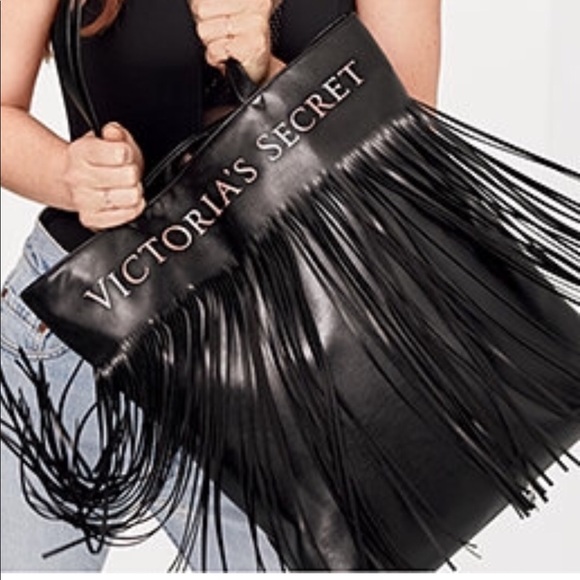 PINK Victoria's Secret Handbags - Victoria’s Secret Fringed Bag